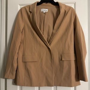 The Drop Women's Tan Blazer